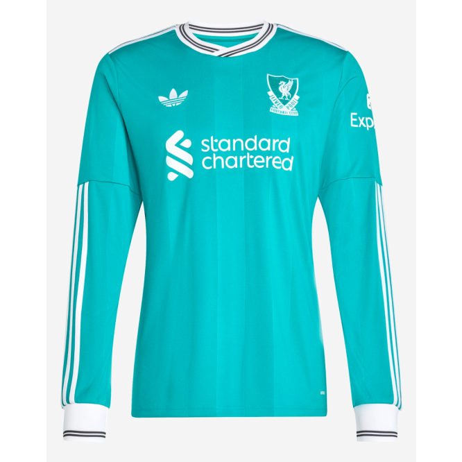[PRÉ-VENDA] Camisa adidas Liverpool 2025/26 III Manga Longa