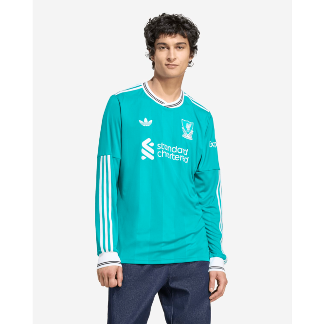 [PRÉ-VENDA] Camisa adidas Liverpool 2025/26 III Manga Longa