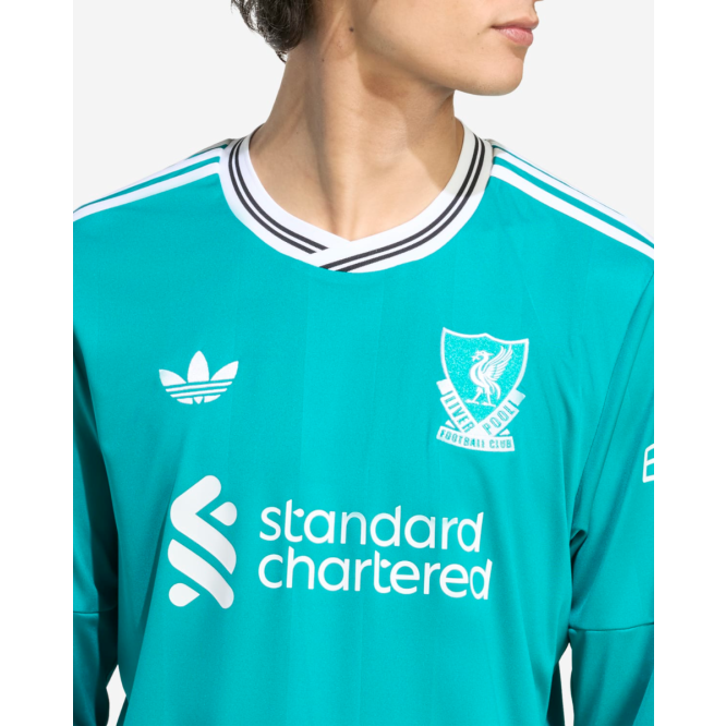 [PRÉ-VENDA] Camisa adidas Liverpool 2025/26 III Manga Longa