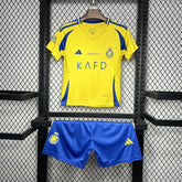 Kit Infantil Al - Nassr Home 24/25 - Amarelo - DA Sports Oficial