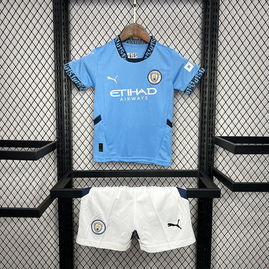 Kit Infantil Manchester City Home 24/25 - DA Sports Oficial