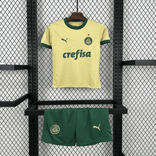 Kit Infantil Palmeiras 2024 - Dourado - DA Sports Oficial