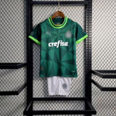 Kit Infantil Palmeiras 23/24 Home - Verde - DA Sports Oficial