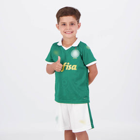 Kit Infantil Palmeiras I 24/25 Verde - DA Sports Oficial