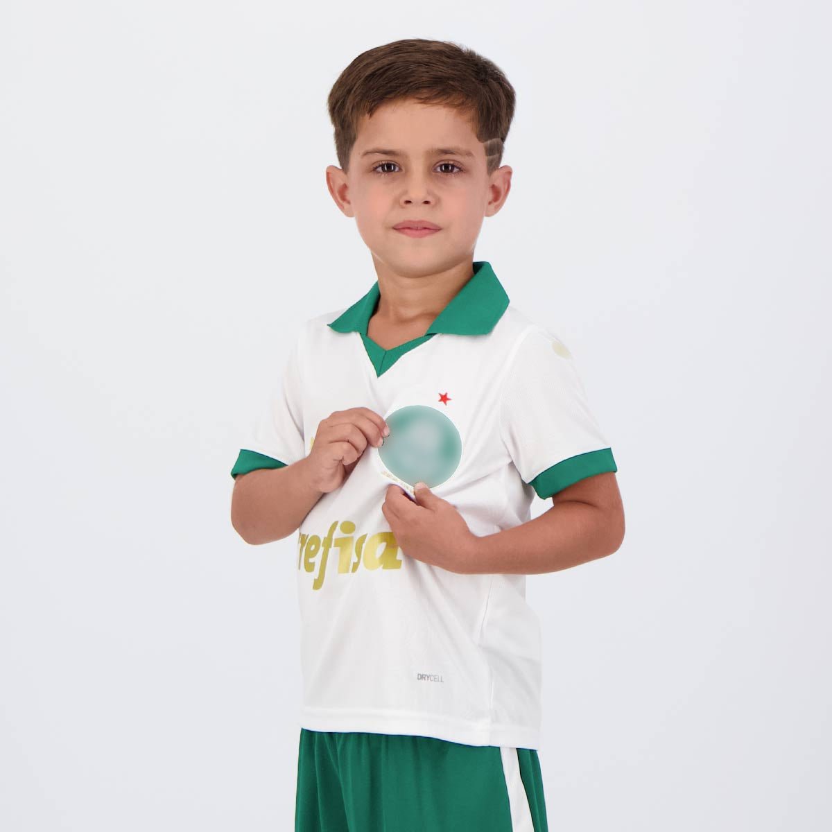 Kit Infantil Palmeiras Il 24/25 Branco - DA Sports Oficial