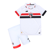 Kit Infantil São Paulo 24/25 New Balance Branco - DA Sports Oficial
