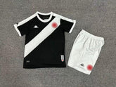 Kit infantil - Vasco I 24/25 Kappa Masculina - Preto+Branco - DA Sports Oficial