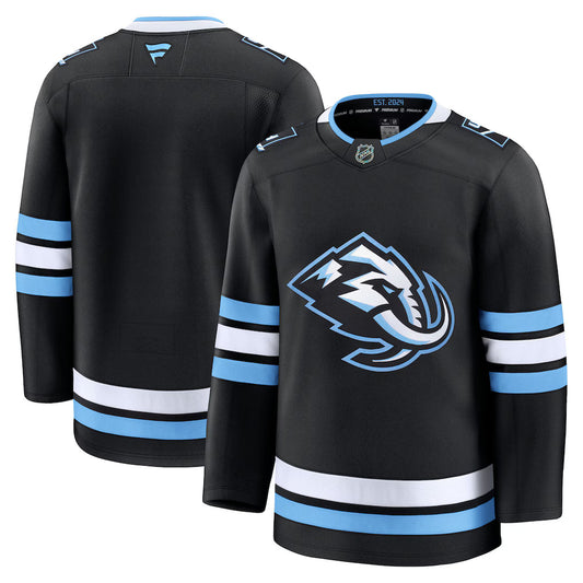 Camisa NHL Utah Mammoth Preta Home