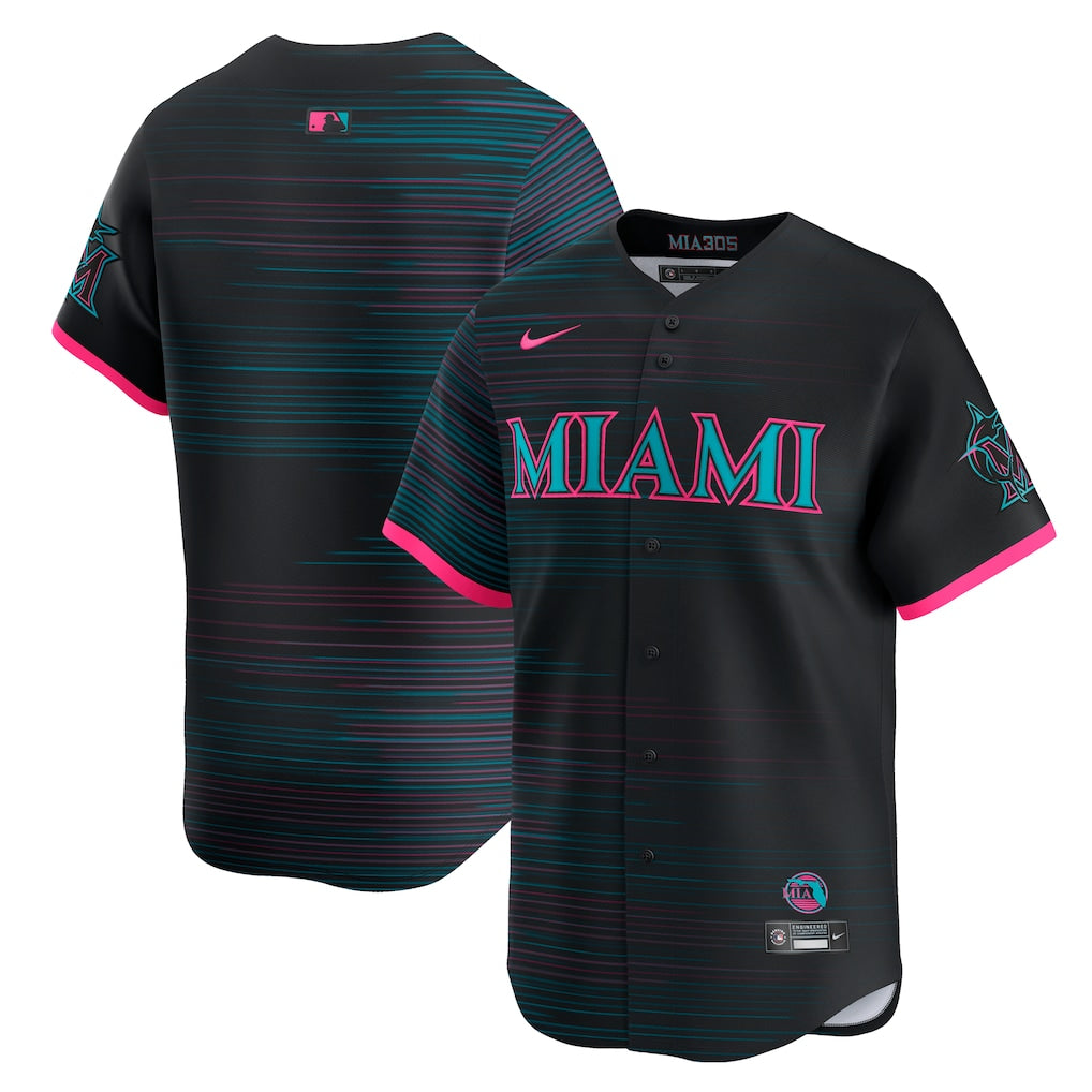 Camisa MLB Miami Marlins CityConnect 2025