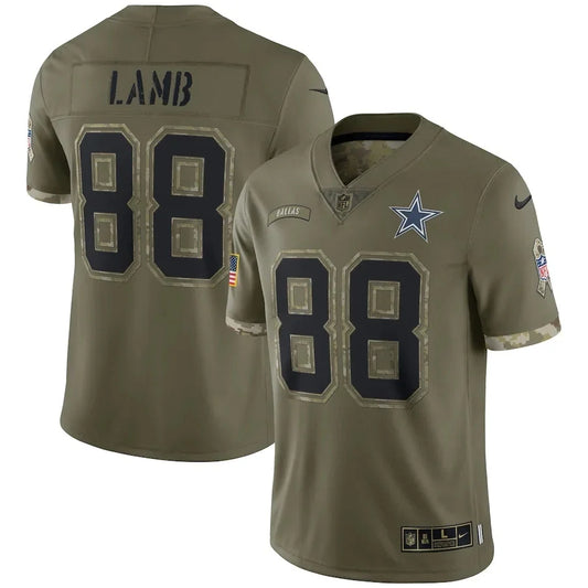 Camisa NFL Dallas Cowboys Salute To Service Vapor Limited 2022