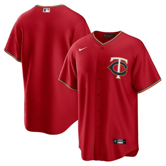 Camisa MLB Minnesota Twins Vermelha Torcedor