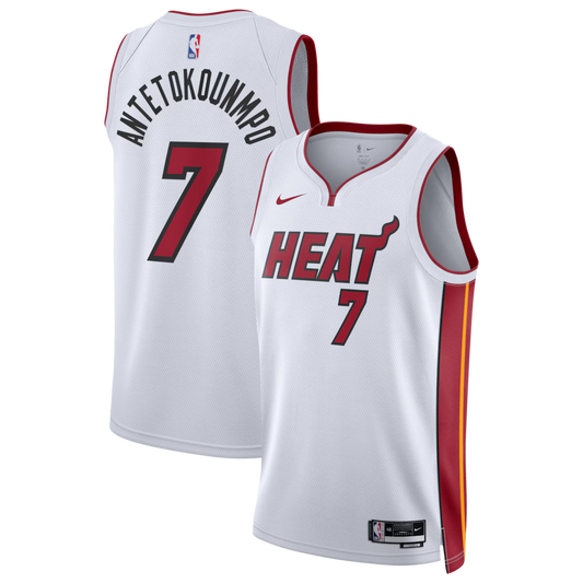 Regata NBA Miami Heat Association Edition Giannis Antetokounmpo Masculina