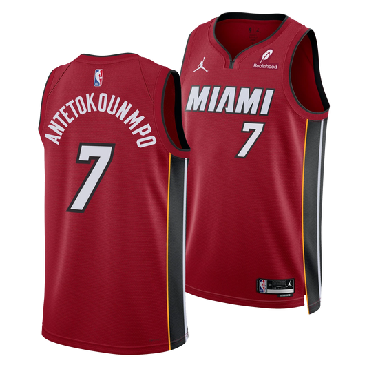 Regata NBA Miami Heat Statement Edition Giannis Antetokounmpo Masculina