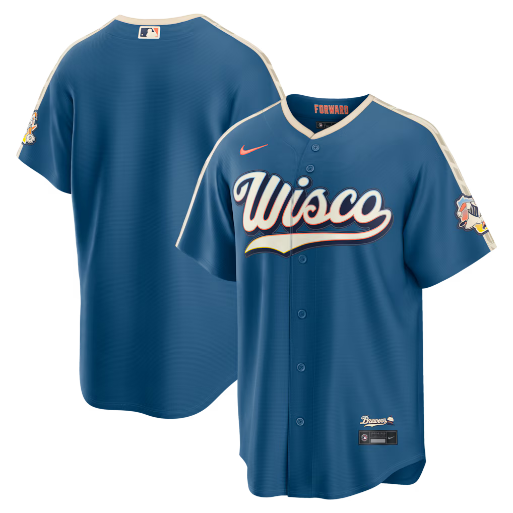 Camisa MLB Milwaukee Brewers CityConnect 2026