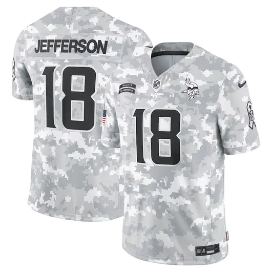 Camisa NFL Minnesota Vikings Vapor F.U.S.E. Limited Jersey Salute To Service 2024