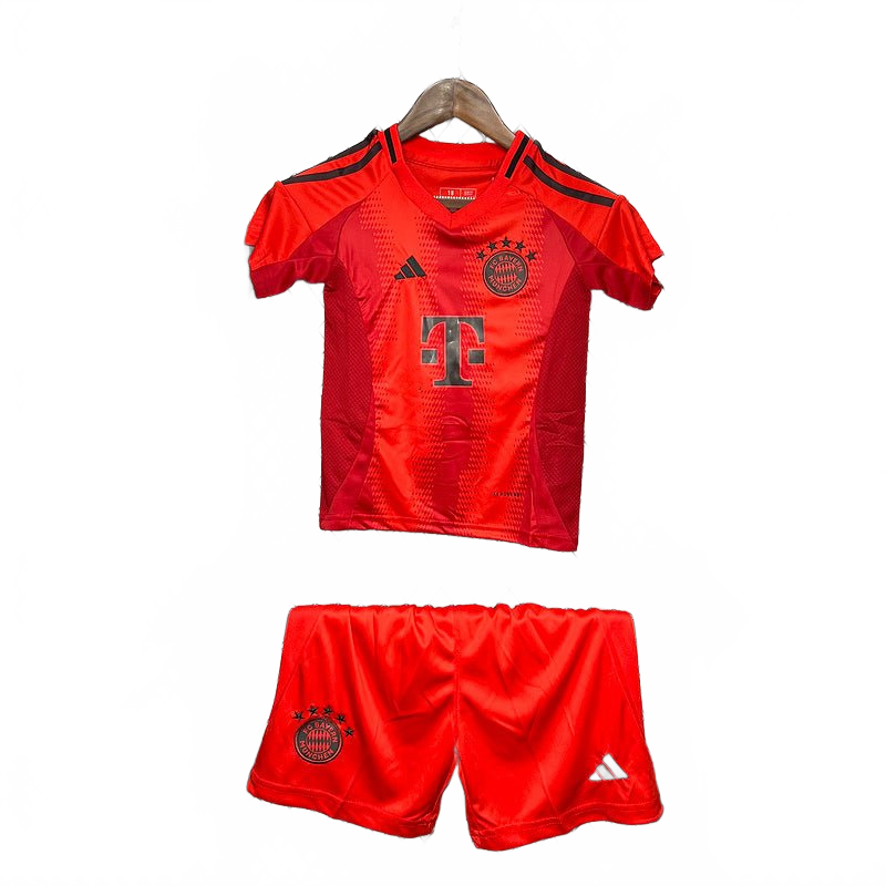 Conjunto Infantil Bayern de Munique 24/25 Vermelho - DA Sports Oficial