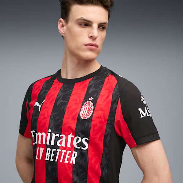 Camisa AC Milan 2025/26 Home Jogador Masculina