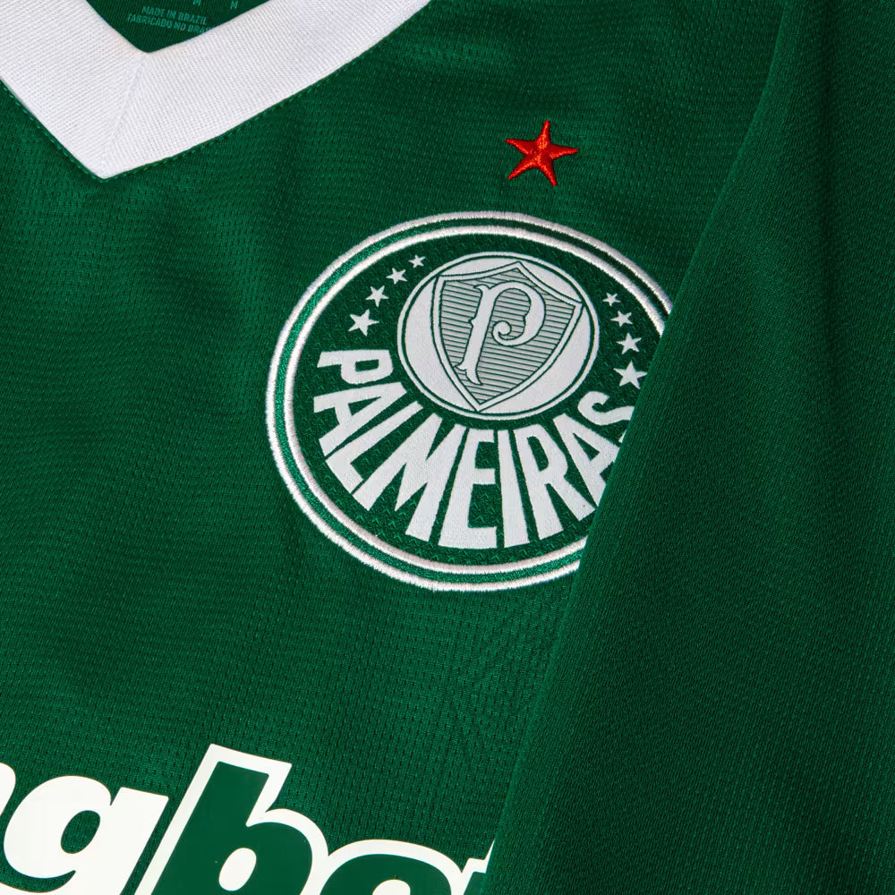 Camisa Palmeiras Manga Longa HOME Torcedor 2025