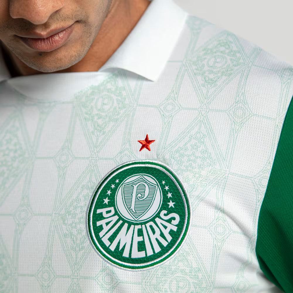 Camisa Palmeiras Manga Longa AWAY Torcedor 2025