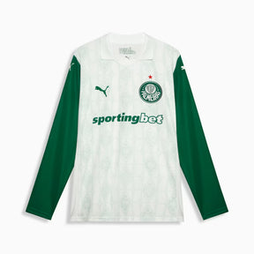 Camisa Palmeiras Manga Longa AWAY Torcedor 2025