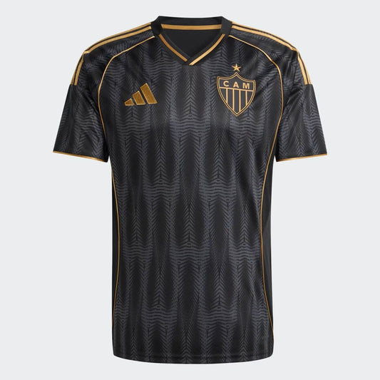 [PRÉ - VENDA] Camisa 3 Atlético MG 2025/26 Preta e Dourada - DA Sports Oficial