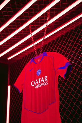 [PRÉ - VENDA] Camisa do Paris saint germain 2025/26 II Vermelha Jogador - DA Sports Oficial
