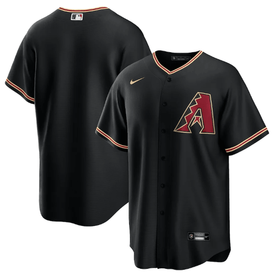 Camisa MLB Arizona Diamondbacks Preta Torcedor