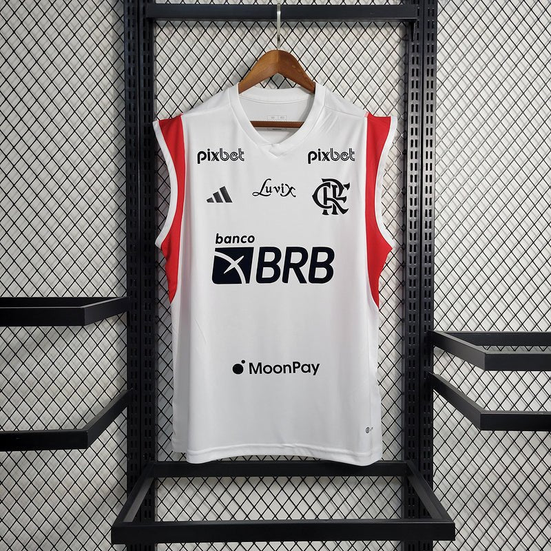 Regata Adidas Flamengo de Treino - Com Patrocínio - DA Sports Oficial