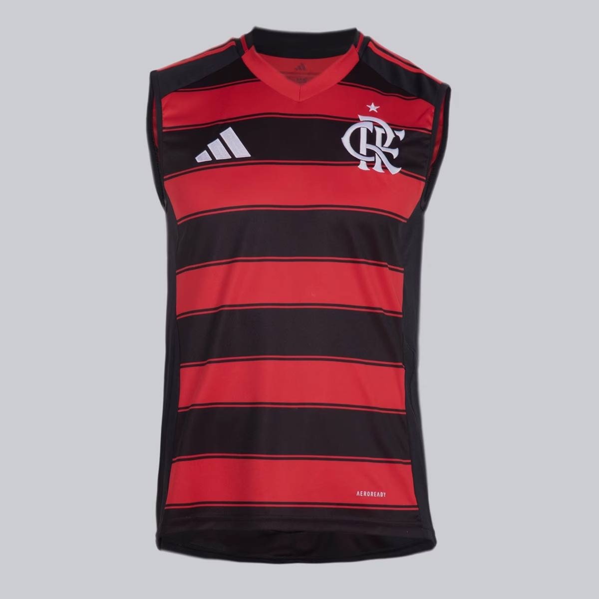 Regata Flamengo I 2025 Adidas - Vermelha+Preta - DA Sports Oficial