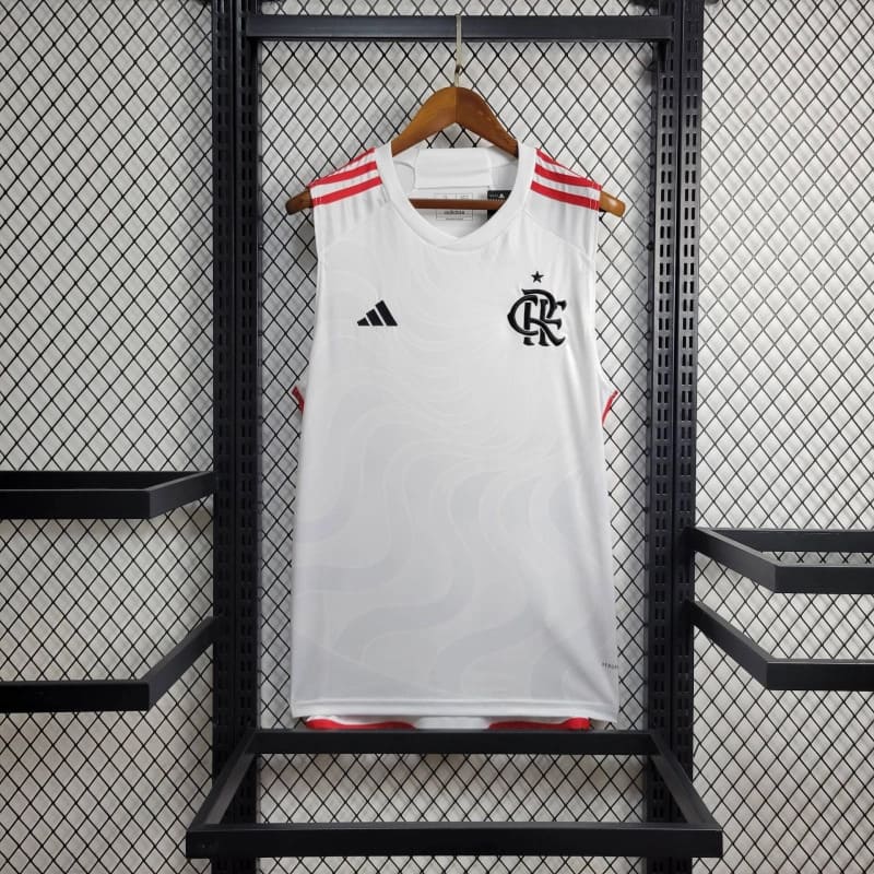 Regata Flamengo II 24/25 s/n° Torcedor Adidas Masculina - Branco - DA Sports Oficial