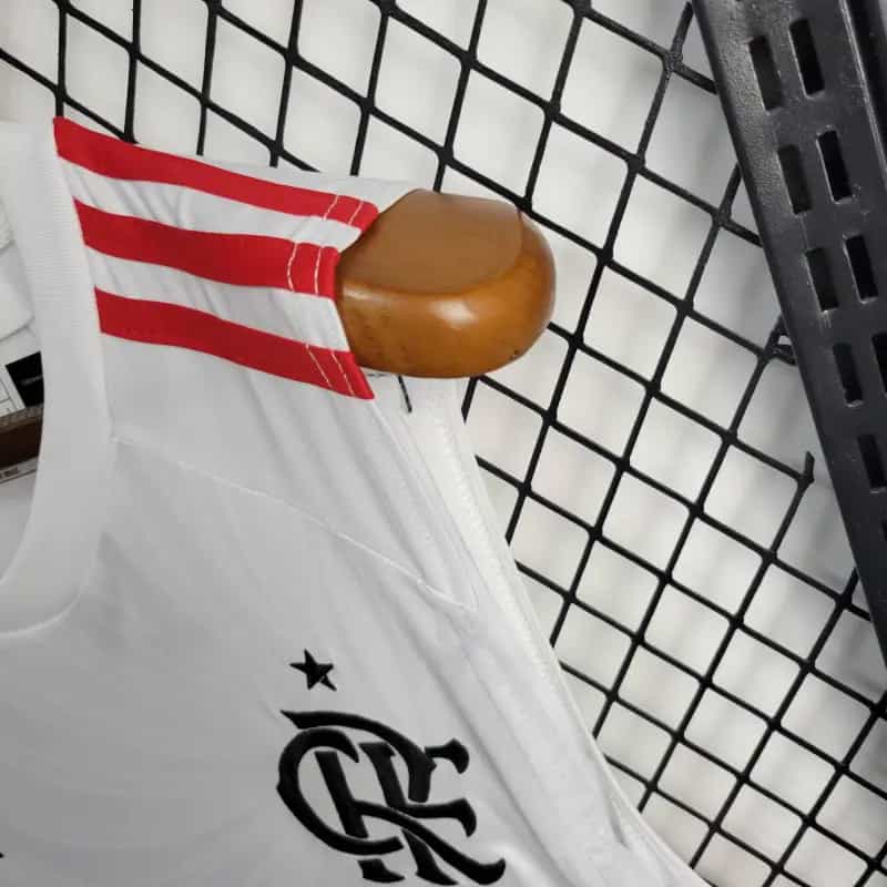 Regata Flamengo II 24/25 s/n° Torcedor Adidas Masculina - Branco - DA Sports Oficial