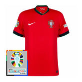 Camisa Portugal 24/25 Com patches (eurocopa)