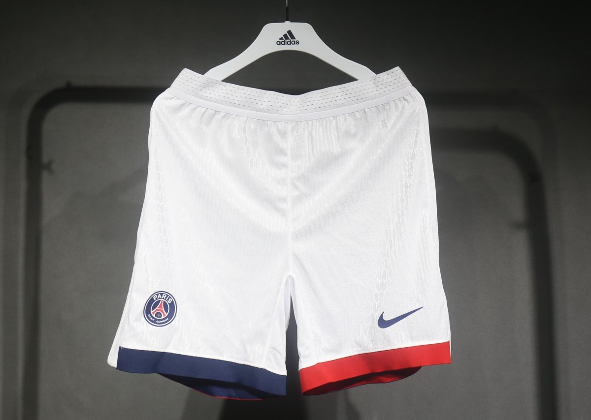 Short do PSG Modelo jogador 24/25 Branco - DA Sports Oficial
