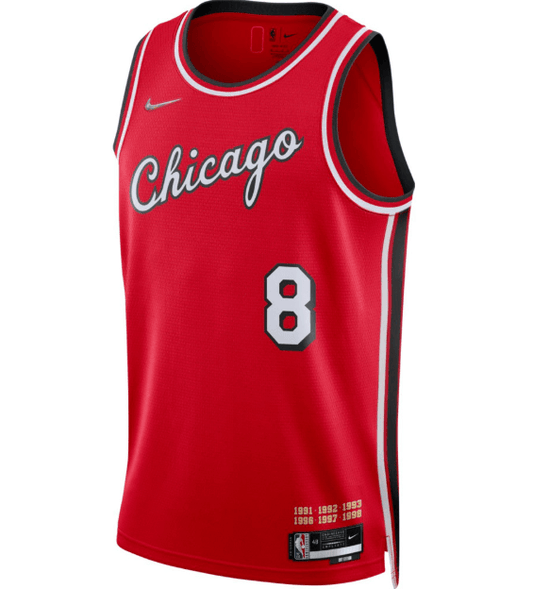 Regata NBA Chicago Bulls City Edition Diamante 75th Masculina