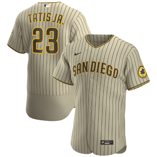 Camisa MLB San Diego Padres Bege Authentic