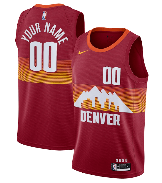 Regata NBA Denver Nuggets City Edition 20/21 Masculina