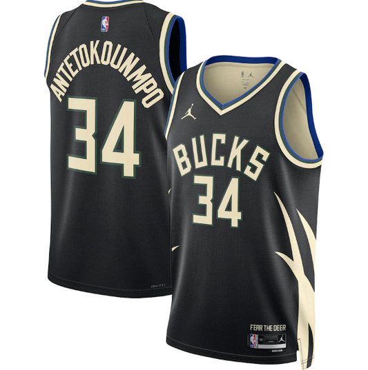 Regata NBA Milwaukee Bucks Statement Edition 22/23 Masculina