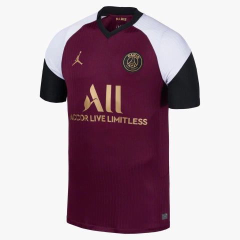 Camisa Psg III 20/21 - Torcedor Masculina - Vinho