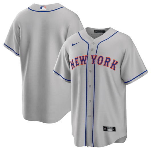Camisa MLB New York Mets Cinza Torcedor