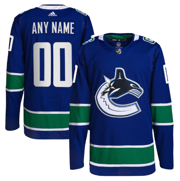 Camisa NHL Vancouver Canucks Jersey Azul