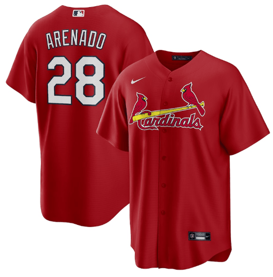 Camisa MLB Saint Louis Cardinals Vermelha Torcedor