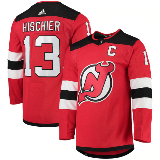 Camisa NHL New Jersey Devils Jersey Vermelha