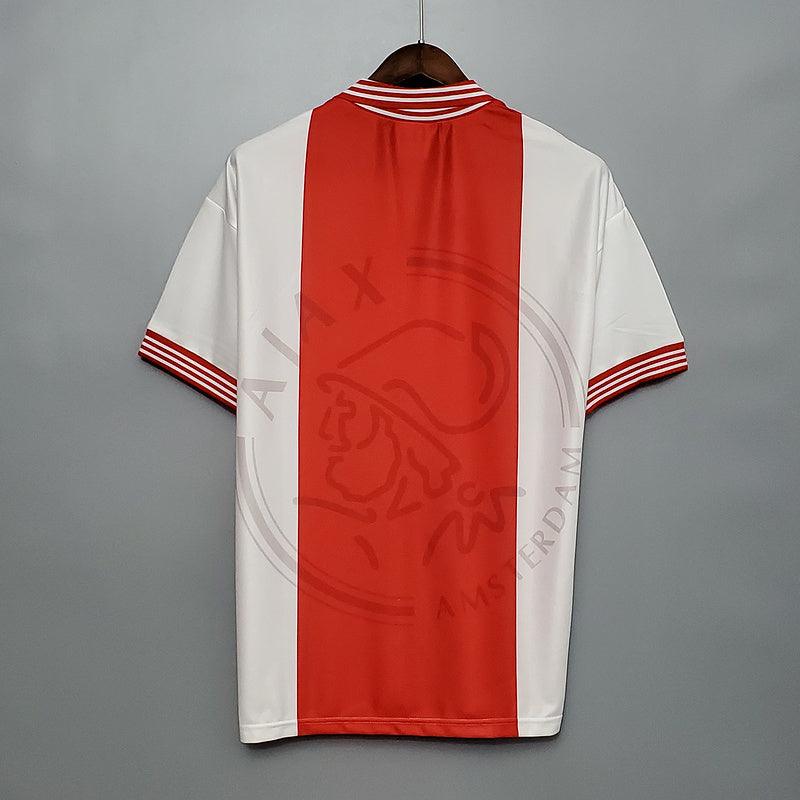 Camisa Ajax Retrô 1995/1996 Vermelha e Branca - Umbro – DA Sports