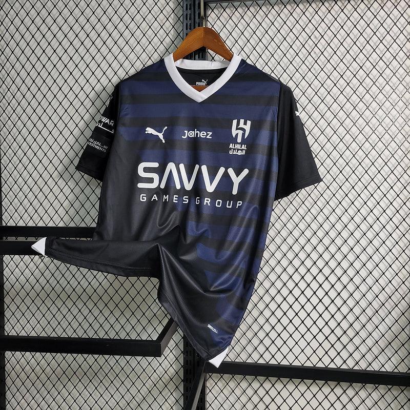 Camisa Al Hilal 23/24 Third - Preto - DA Sports Oficial