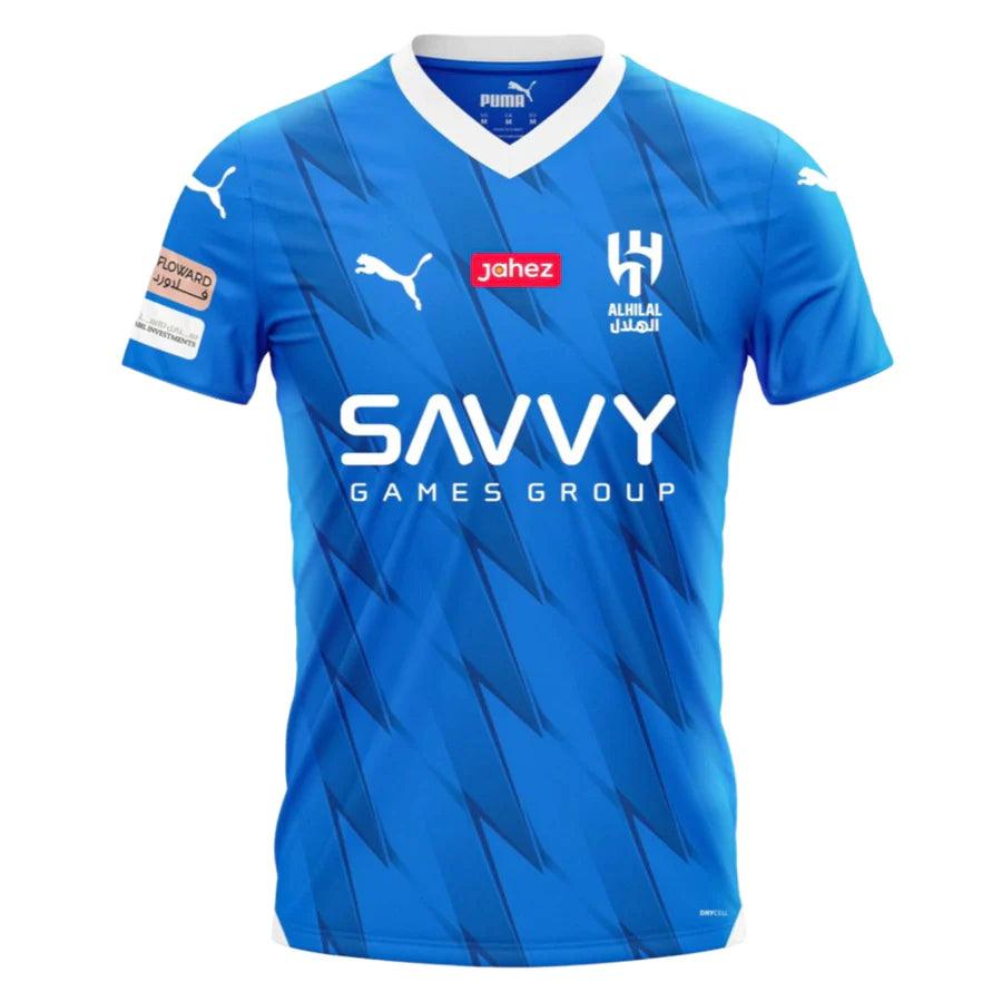 Camisa Al Hilal I 23/24 Puma - Azul - DA Sports Oficial