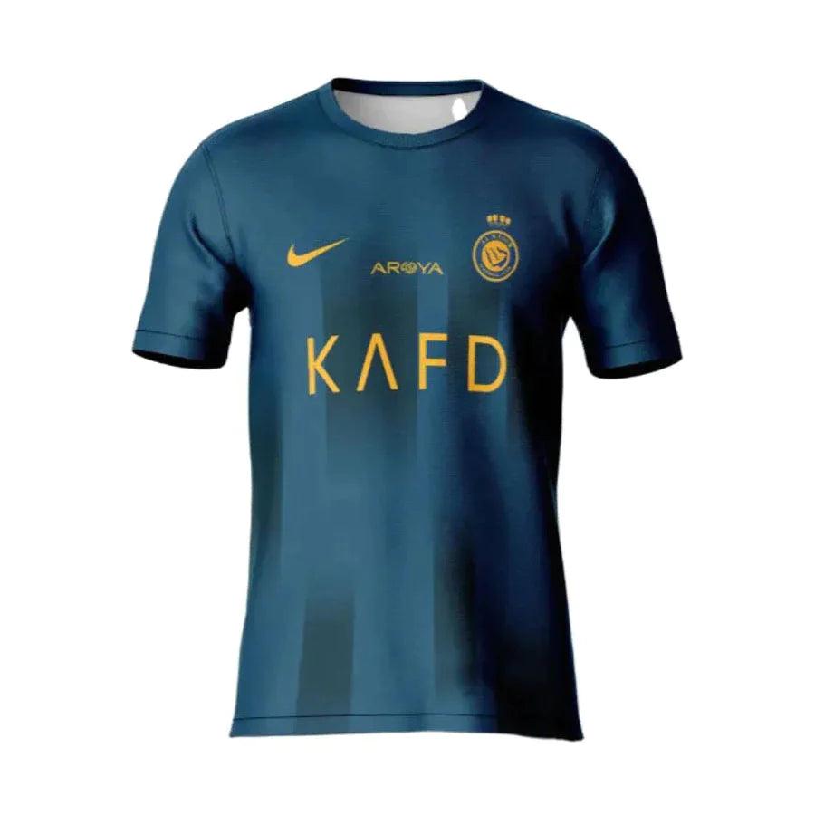 Camisa Al Nassr Away 23/24 s/n Torcedor Masculino - Azul - DA Sports Oficial