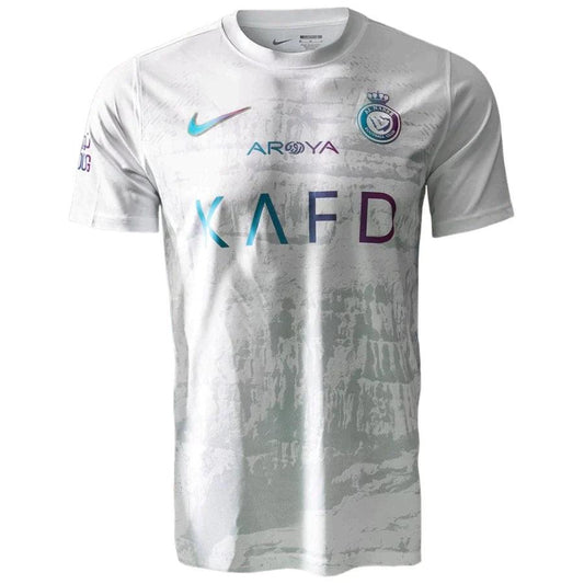 Camisa Al Nassr Third Refletiva 23/24 s/n Torcedor Masculino - Branco - DA Sports Oficial