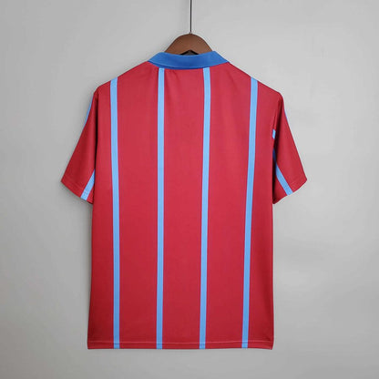 Camisa Aston Villa Retrô 1993/1995 Vermelha - Asics - DA Sports Oficial