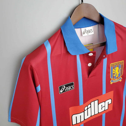 Camisa Aston Villa Retrô 1993/1995 Vermelha - Asics - DA Sports Oficial