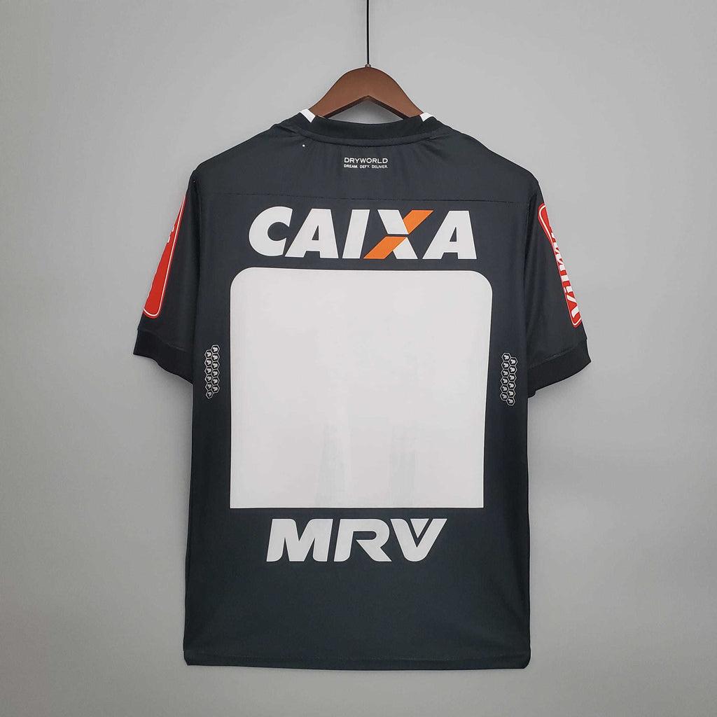 Camisa Atlético MG Retrô 20162017 Preta e Branca - Dry World - DA Sports Oficial